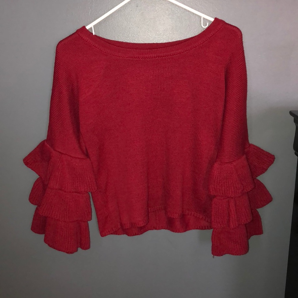 Cropped sweater